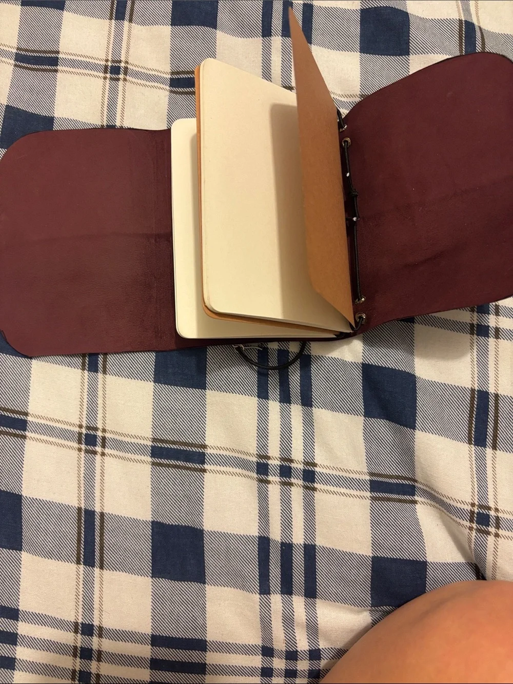 Louise Carmen style leather journal